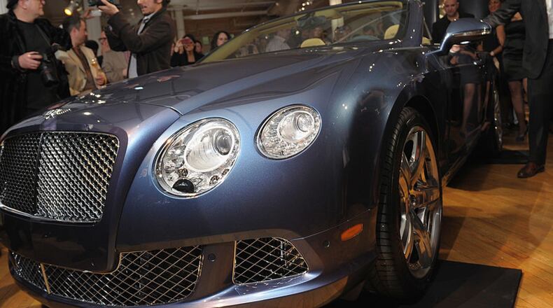 NEW YORK, NY - MAY 10: File image of a 2012 Bentley Silverlake Continental GTC Convertible.