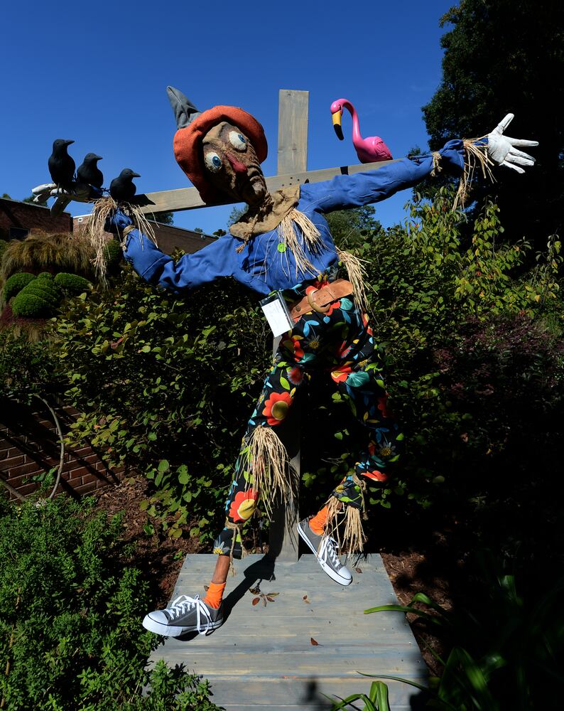 Scarecrows in the Garden