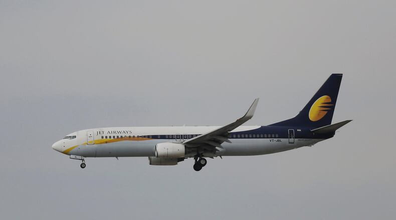 A Jet Airways plane was forced to turn back after takeoff after passengers complained of ear and nose bleeds.