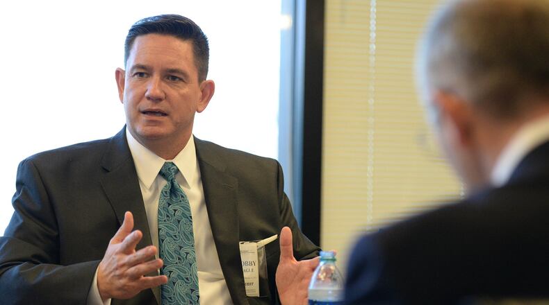 DFCS Director Bobby Cagle took the reins of the state Division of Family and Children Services in 2014. (photo: Kent D. Johnson/ kdjohnson@ajc.com)