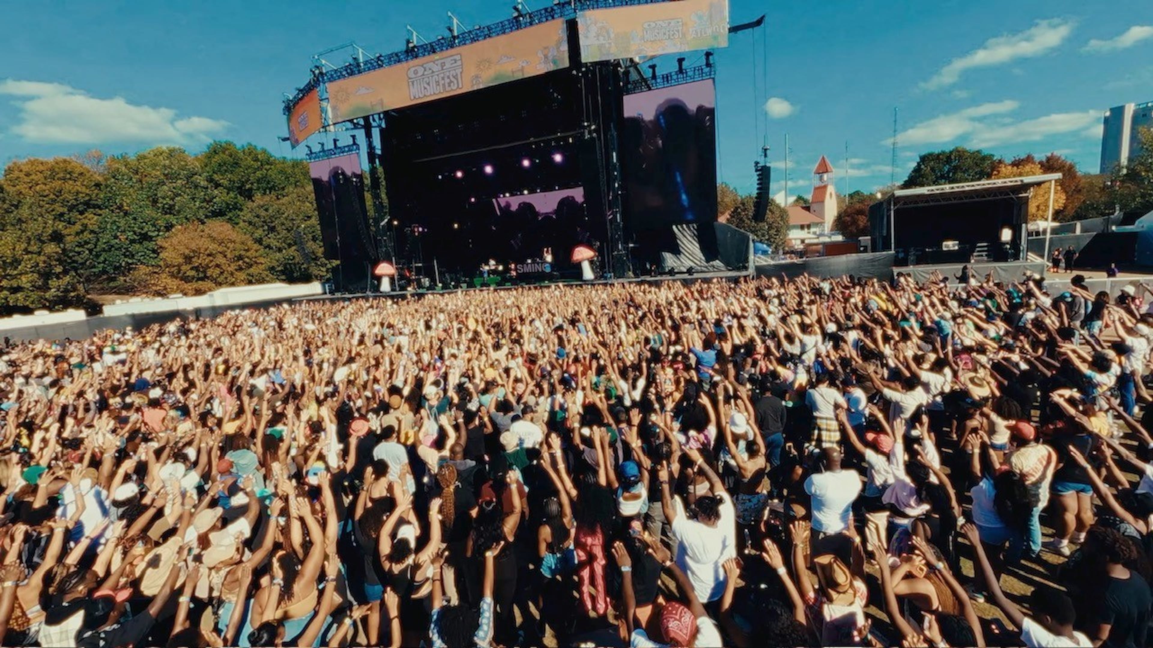 One Musicfest, Oct. 25-26, features headliners Future, Doechii, Ludacris and the Roots featuring Mary J. Blige and Busta Rhymes. (Courtesy of ONE Musicfest)