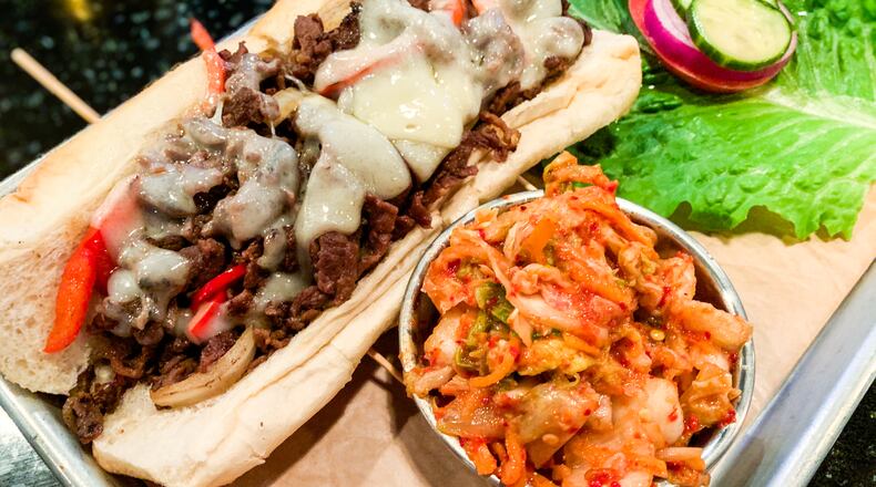 The bulgogi cheesesteak from Pijiu Belly makes a fabulous winter meal.