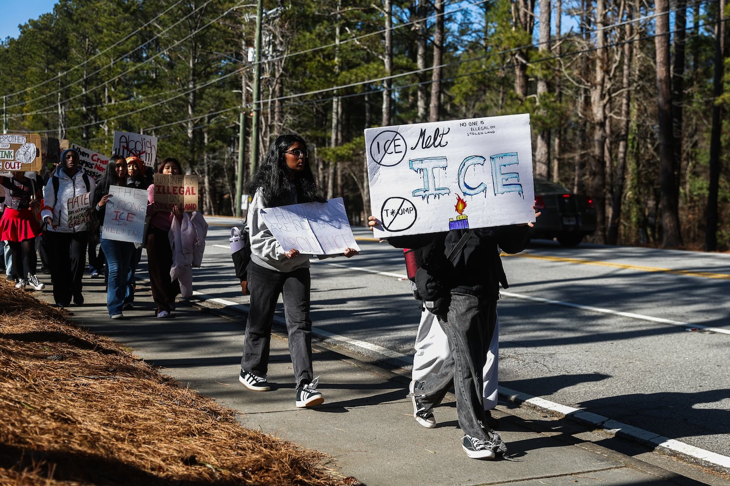 Georgia students organize protests against ICE after Minnesota killings