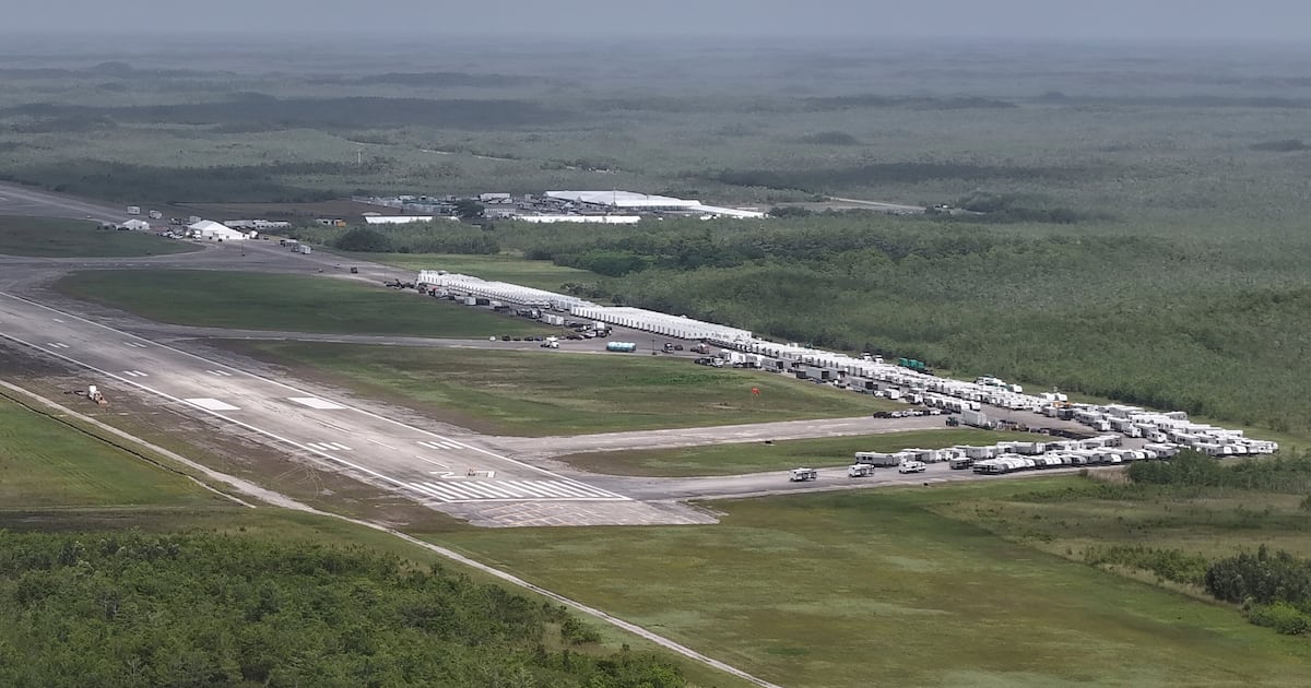 Trump toured Florida's immigration detention center in the Everglades. Here's what to know