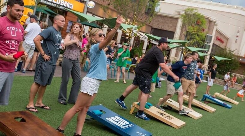 The Mall of Georgia’s spring cornhole league begins on March 21.
