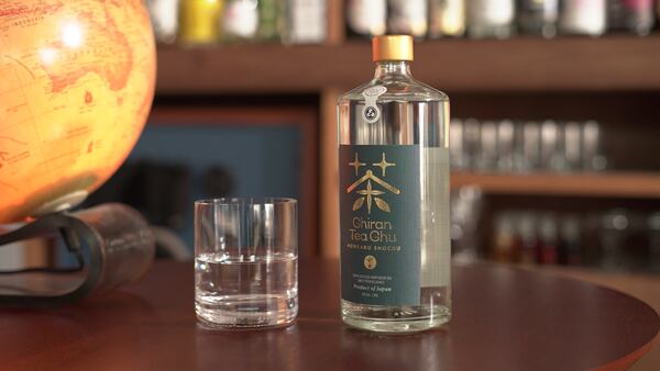 Chiran Tea Shochu marries green tea and sweet potato in a bottle. (Courtesy of Honkaku Spirits)