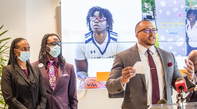 The family of Imani Bell filed a lawsuit against Clayton County Schools in February. (Jenni Girtman for The Atlanta Journal-Constitution).