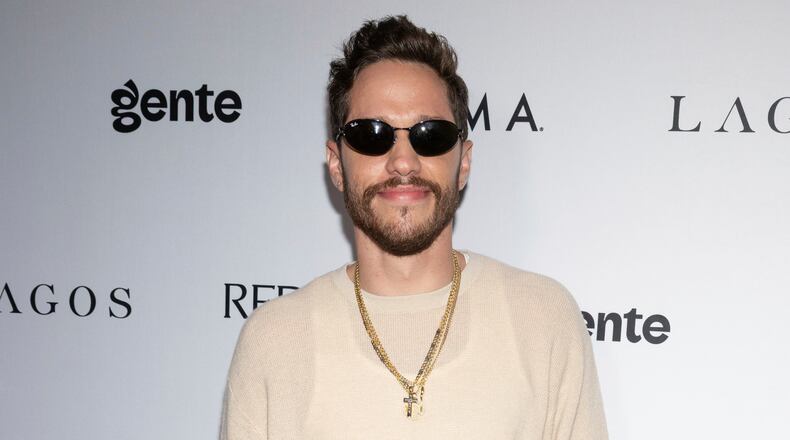 FILE - Pete Davidson attends The Daily Front Row's 12th annual Fashion Media Awards at the Rainbow Room, Sept. 12, 2025, in New York. (Photo by CJ Rivera/Invision/AP, File)