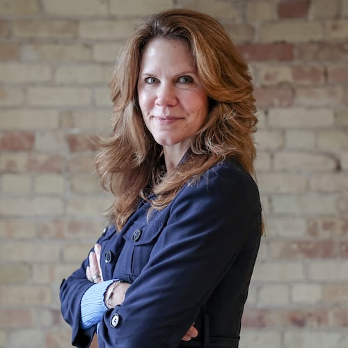 Wisconsin State Supreme Court candidate Chris Taylor poses Friday, Feb. 20, 2026, in Madison, Wis. (John Hart/Wisconsin State Journal via AP)