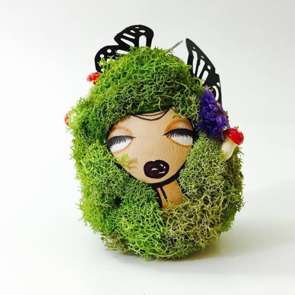 Revel Forces' #bombshellsatl shows off handpainted eggs