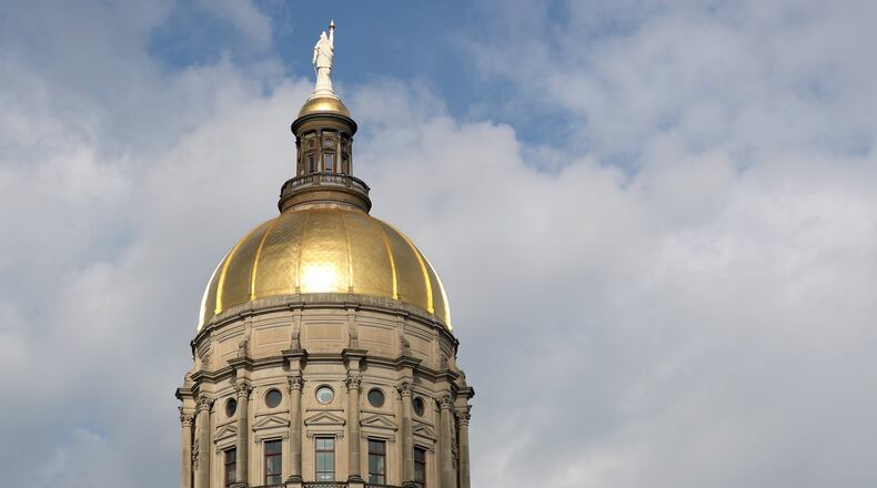 The Georgia State Capitol in Atlanta in 2018. PHOTO / JASON GETZ