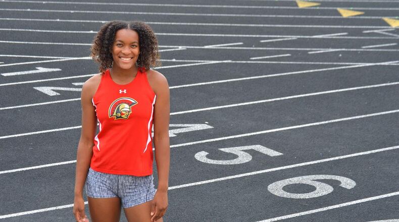 Greater Atlanta Christian junior Jasmine Jones has the state's fastest times this season in the 200 meters and the 100-meter hurdles.