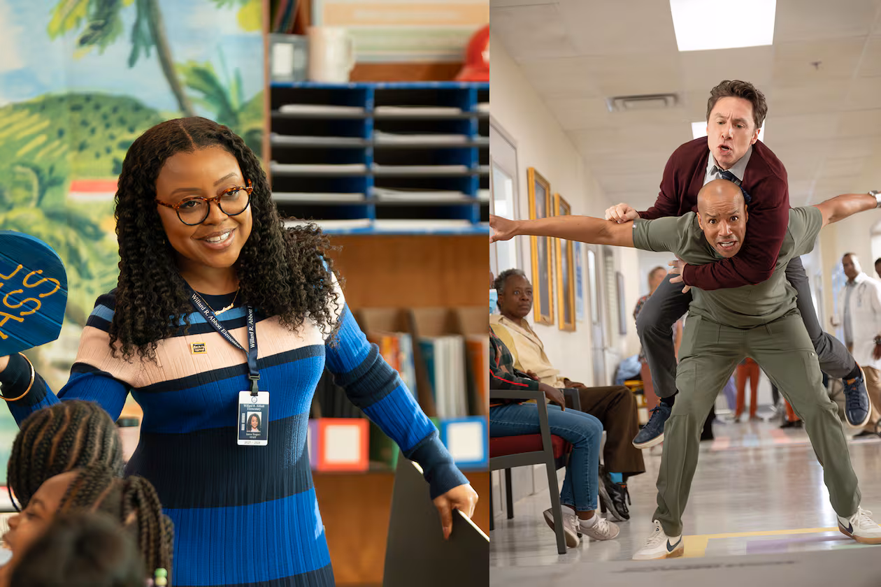 Quinta Brunson from “Abbott Elementary” and Zach Braff and Donald Faison from "Scrubs" are scheduled to attend the 13th SCAD TVfest in Atlanta, Feb. 4-6, 2026. (ABC)