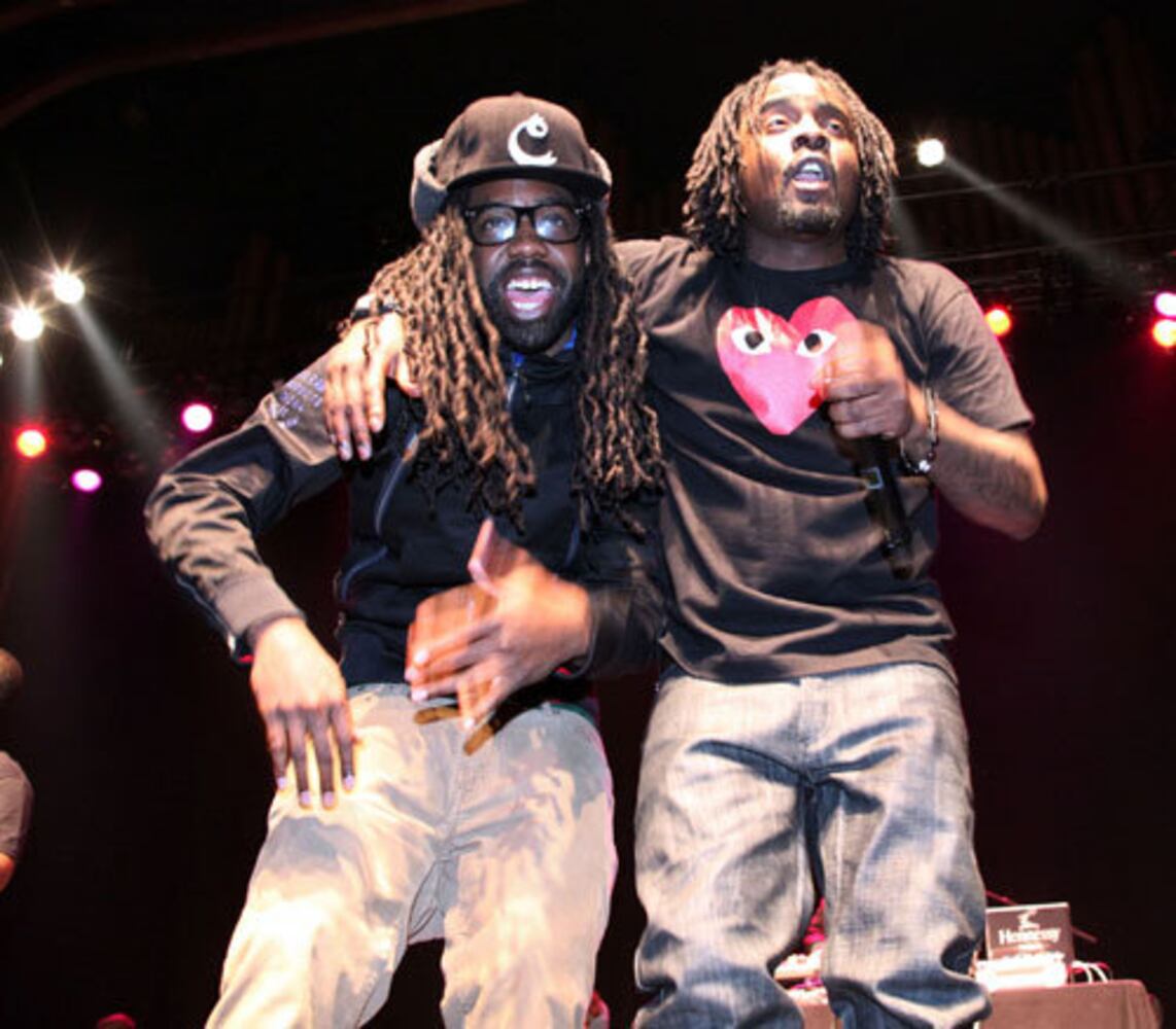 Waka Flocka Flame and Wale perform at the Tabernacle