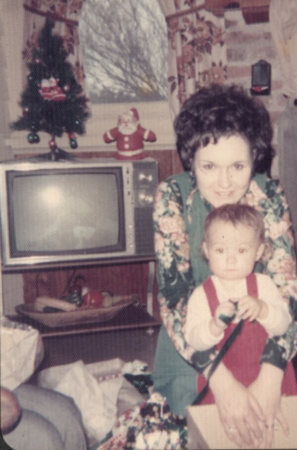 Jennifer Peebles and her mother, "Miss Fran," in the mid 1970s. Family photo