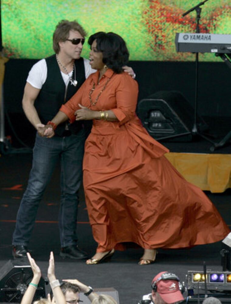 Oprah on the road in Australia