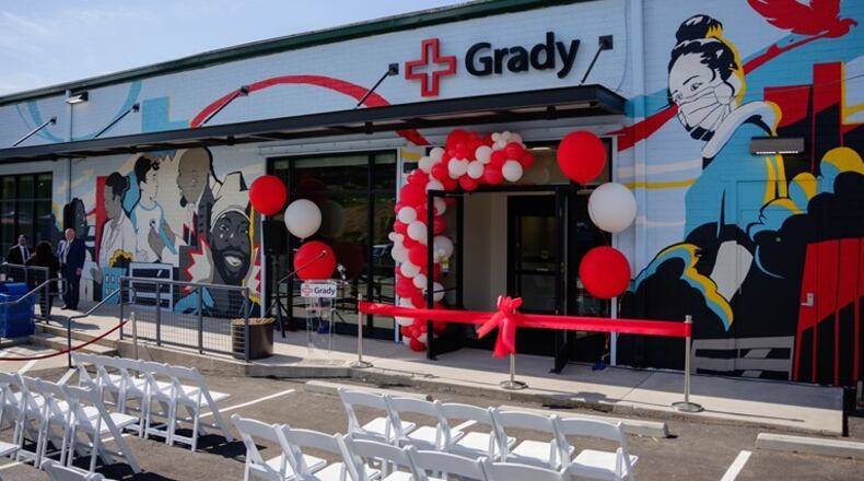 Grady Health System held a ribbon-cutting Tuesday for its newest healthcare center, located in the Lee + Whte mixed-use development in Atlanta’s West End.