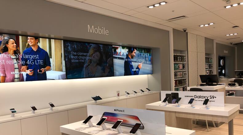 Cable giant Comcast is opening its first store this Thursday in Fayetteville.