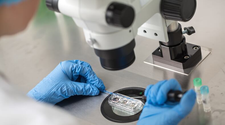 In vitro fertilization was first used more than 45 years ago. (Dreamstime/TNS)