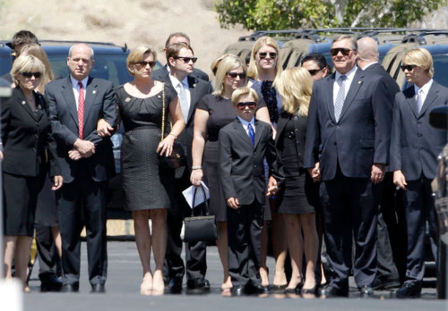 Family, dignitaries gather for Betty Ford's funeral