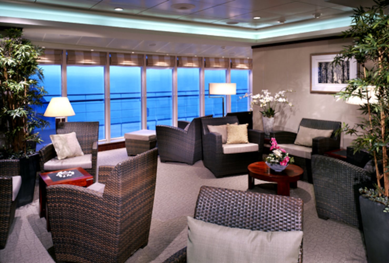The Canyon Ranch Spa Club on the Queen Mary 2 cruise ship