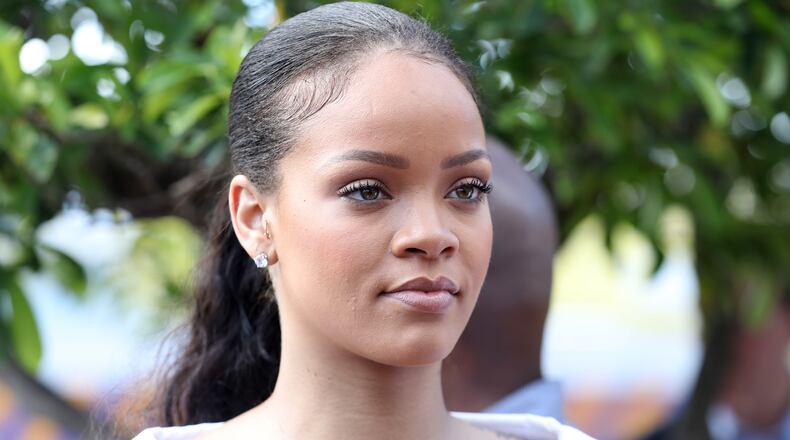 ST ANDREW, BARBADOS - DECEMBER 01: Rihanna attends the 'Man Aware' event held by the Barbados National HIV/AIDS Commission on the eleventh day of an official visit on December 1, 2016 in Bridgetown, Barbados. (Photo by Chris Jackson - Pool/Getty Images)