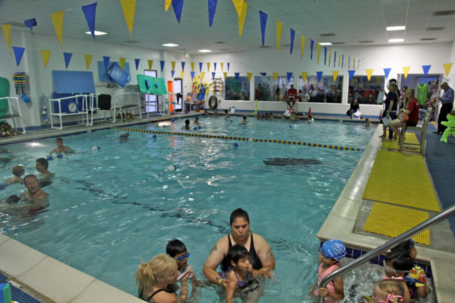 World's Largest Swimming Lesson record attempt