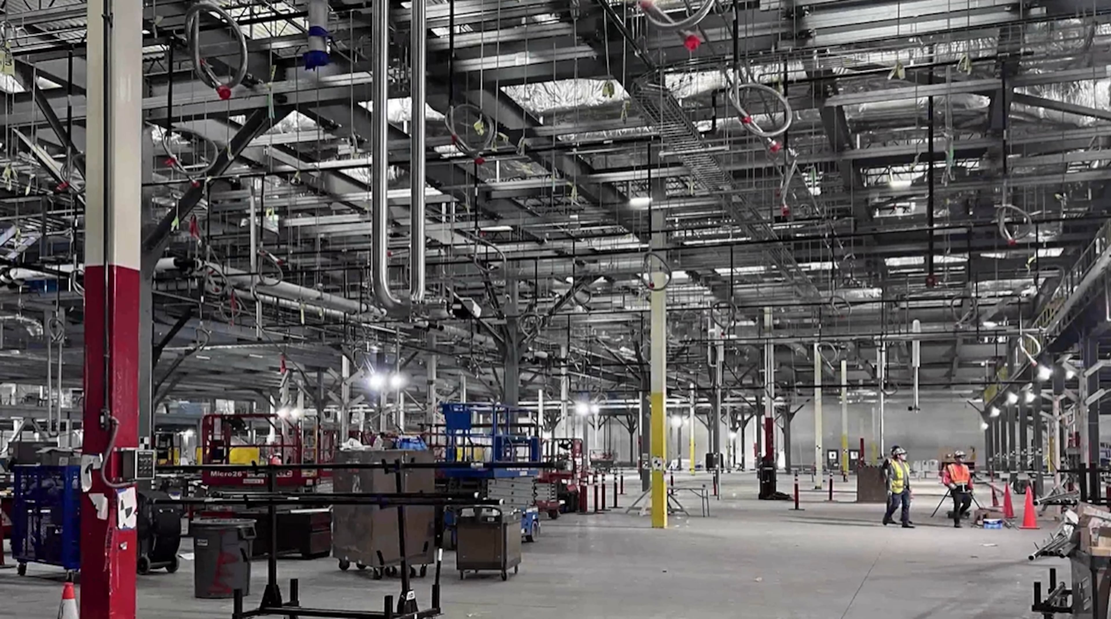 Construction to expand Zoetis' animal vaccine manufacturing facility in Douglasville is already 70% complete but will not be finished until 2029, the company said. (Courtesy of Zoetis)