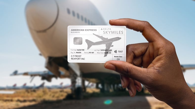 Delta Air Lines is issuing limited edition Boeing 747 Delta SkyMiles Reserve cards in white. Source: Delta