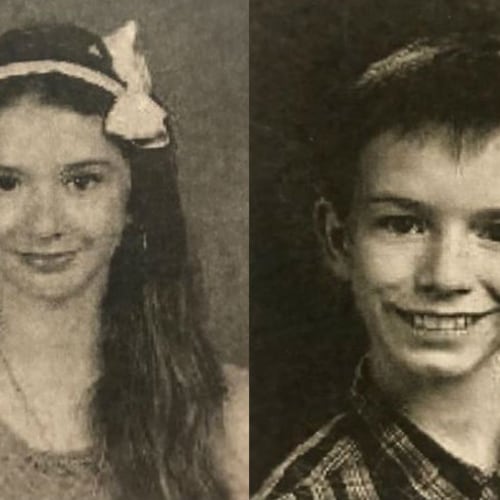 Mary Crocker (left) and her brother Elwyn Crocker Jr. were found buried behind a family home in Effingham County in December 2018. Detectives believed both children were 14 when they were last seen alive. (Courtesy of the Effingham County Sheriff's Office)
