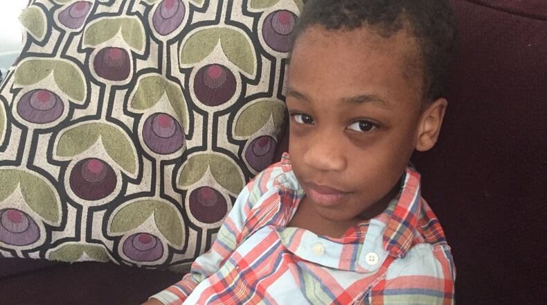 Nicholas, 6, was left on a day care bus for hours, his mother said. (Credit: Channel 2 Action News)