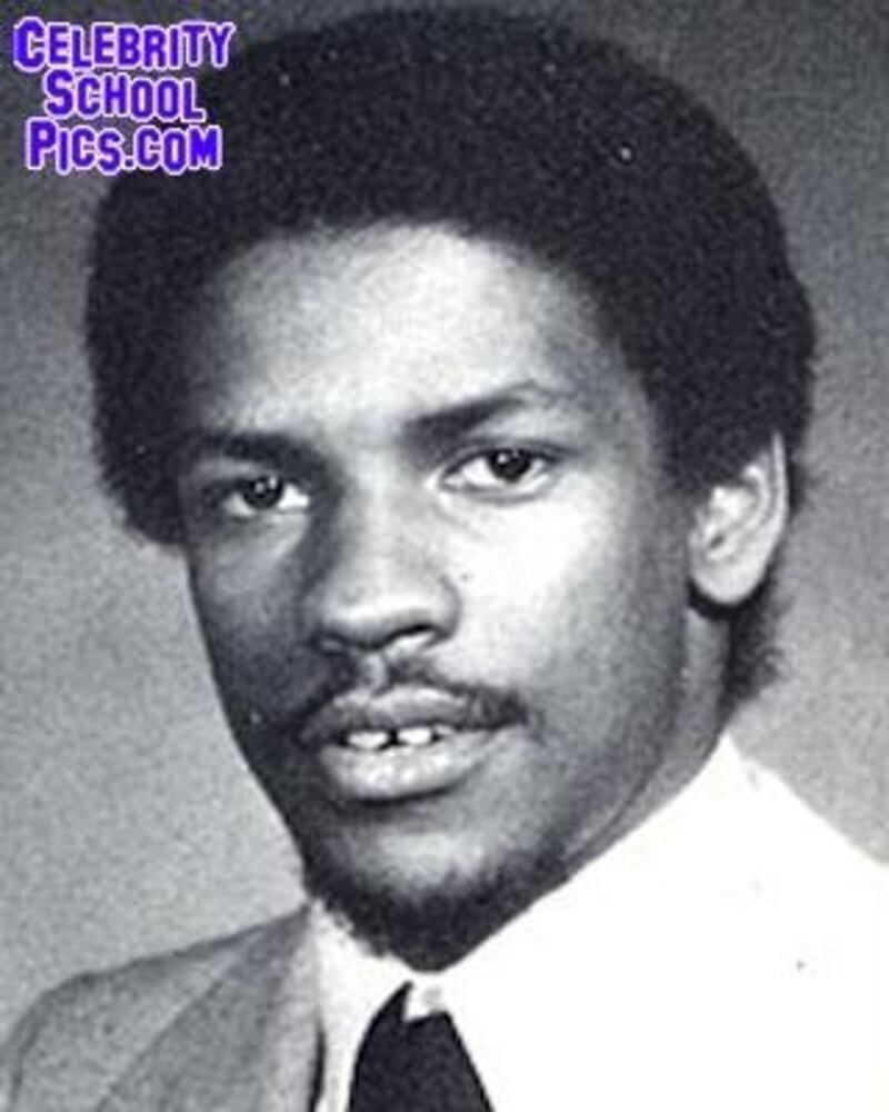 Celebrity School Pics.com is just a few months old, but has already chased down thousands of photos like this one of Denzel Washington before he had the paparazzi following him.