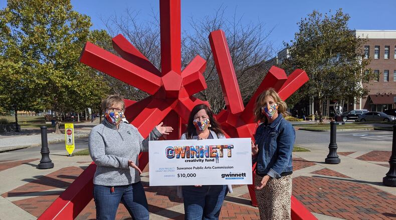 Explore Gwinnett has awarded the Suwanee Public Arts Commission a $10,000 Gwinnett Creativity Fund project grant. (Courtesy City of Suwanee)