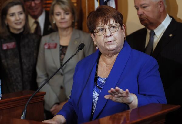 Former chair of the Gwinnett County Commission Charlotte Nash said voters don't want their tax dollars handled by a non-county entity. (AJC file)