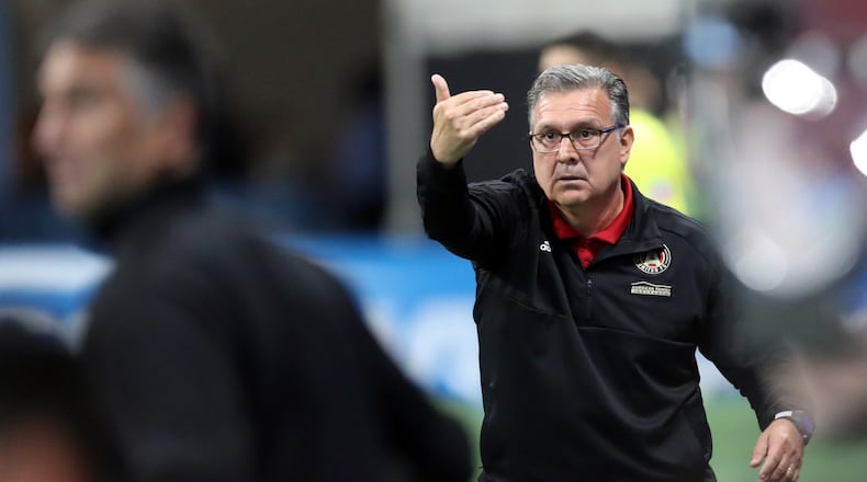 April 28, 2018. In the second half Gerardo 'Tata" Martino called from the bench midfielder Kevin Kratz, the move was positive for the team, Kevin Kratz scored two goal for the victory against the Montreal Impact for the 4 to 1 win at Mercedes-Benz Stadium in Atlanta, Georgia, on Sunday, April 28, 2018.