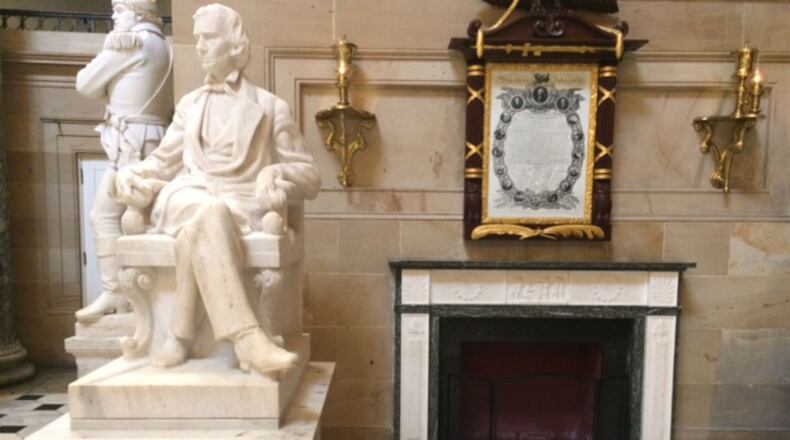 Atlanta Democratic U.S. Rep. and civil rights legend John Lewis said it's high time to take a look at the statues under the U.S. Capitol dome, starting with one of Georgia's.