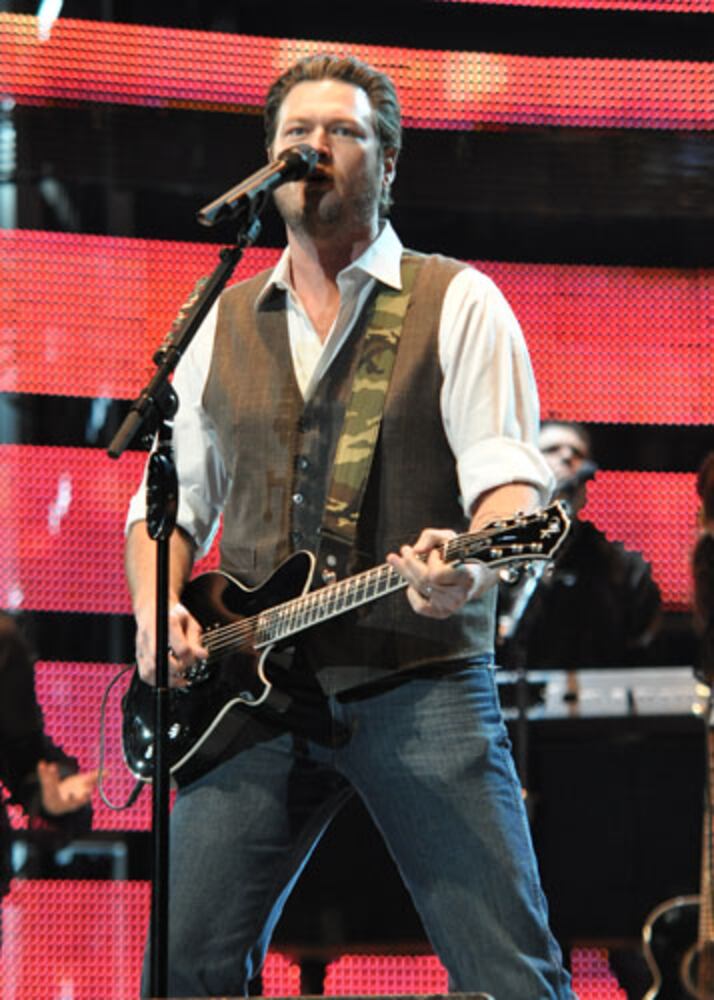 Blake Shelton at Rodeo Houston