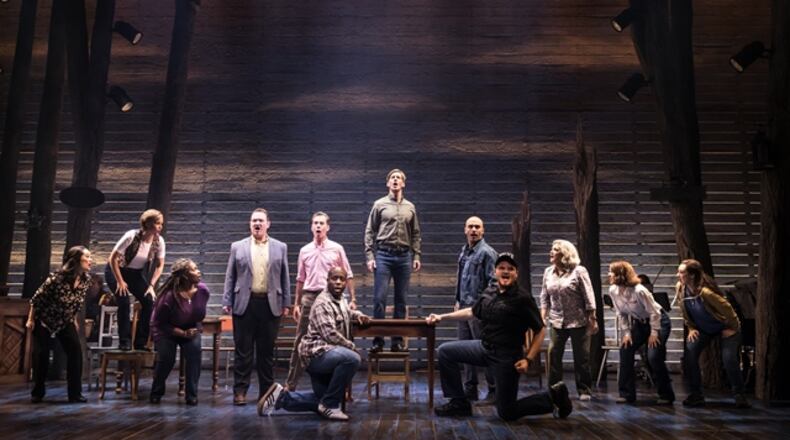 The national touring cast of "Come From Away."