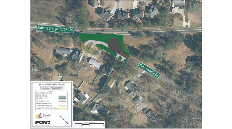 Construction on Pine Needle Drive is expected to before March 1 in Duluth. COURTESY CITY OF DULUTH