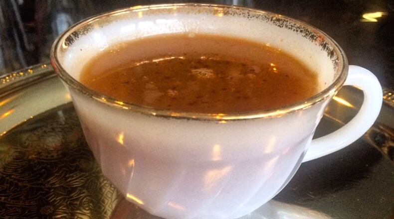 Ration and Dram offers a delicious rendition of a cold weather favorite, hot buttered rum.