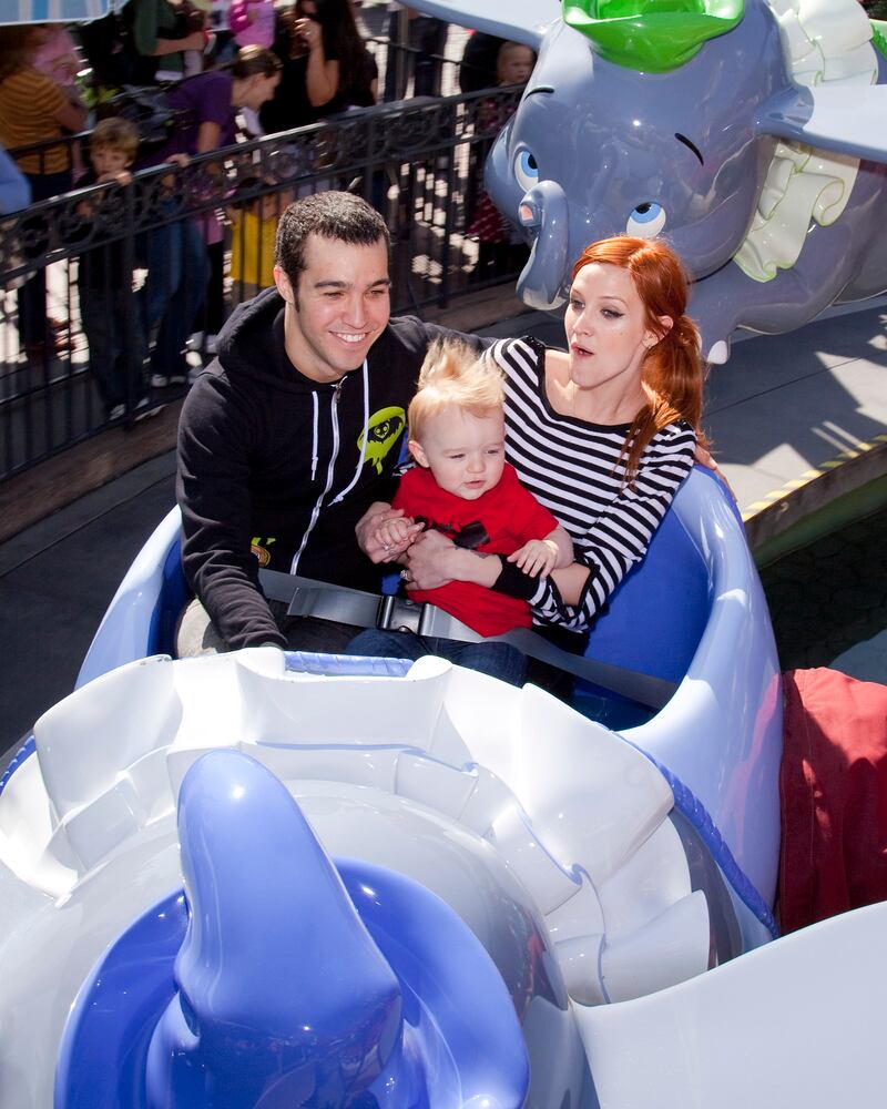 Pete Wentz and Ashlee Simpson's son Bronx.