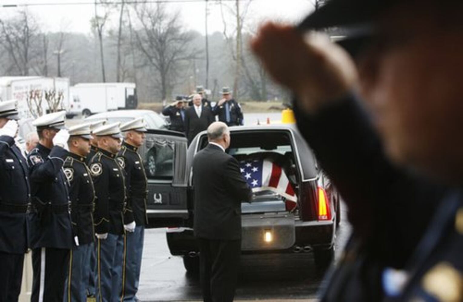 Freddie Norman's funeral