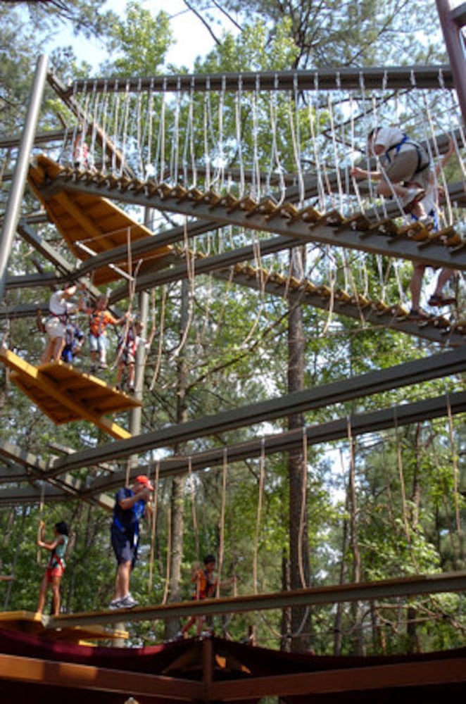 Learn the ropes at Stone Mountain Park's Sky Hike