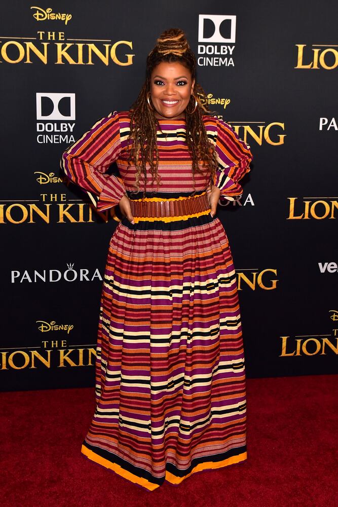 Photos: Beyoncé, Blue Ivy, other stars stun on 'Lion King' red carpet