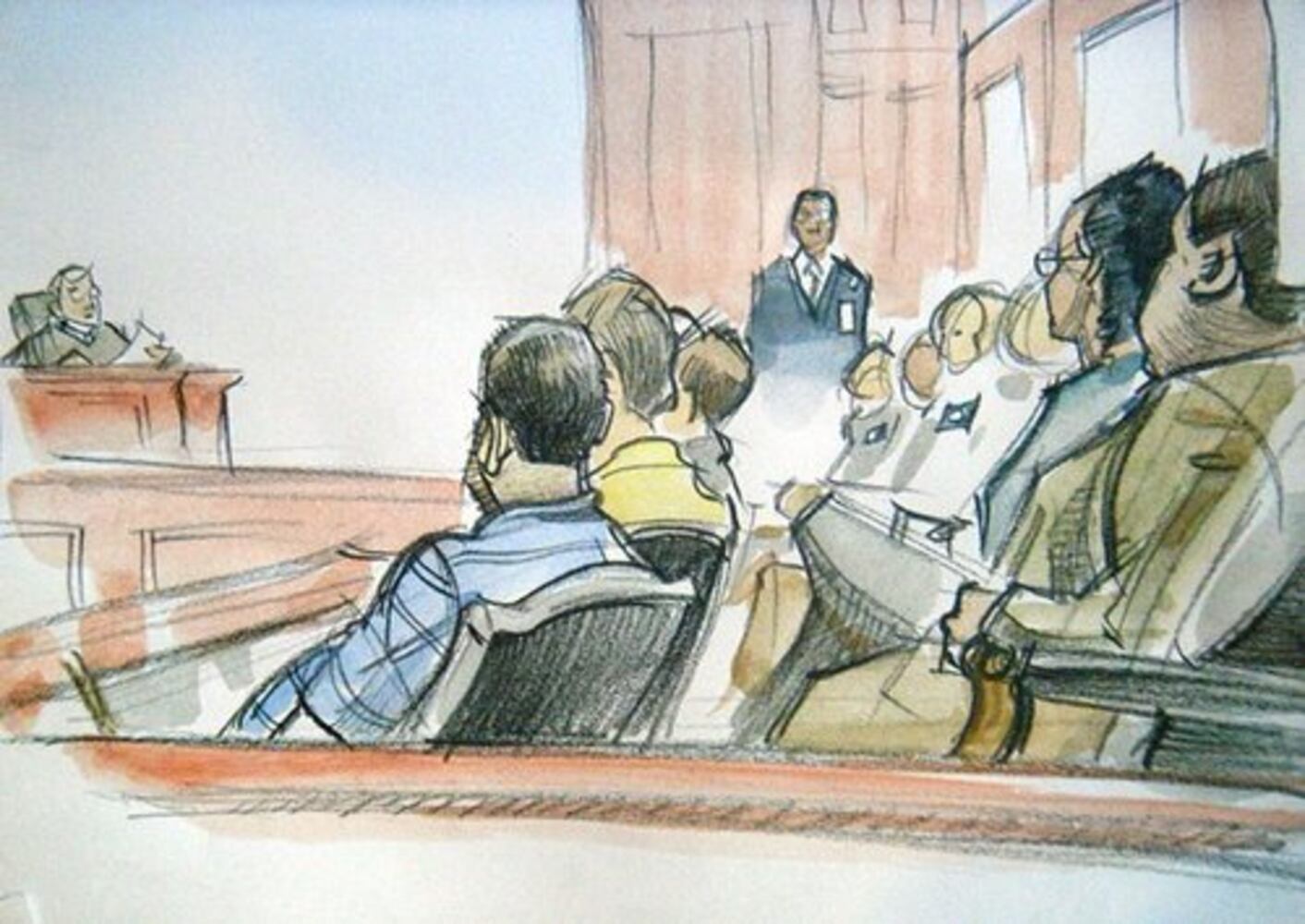 Friends testify against man accused of terrorism