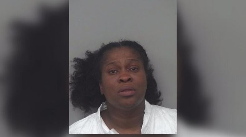 Nathalie Stewart is charged with murder and is being held at the Gwinnett County Jail.