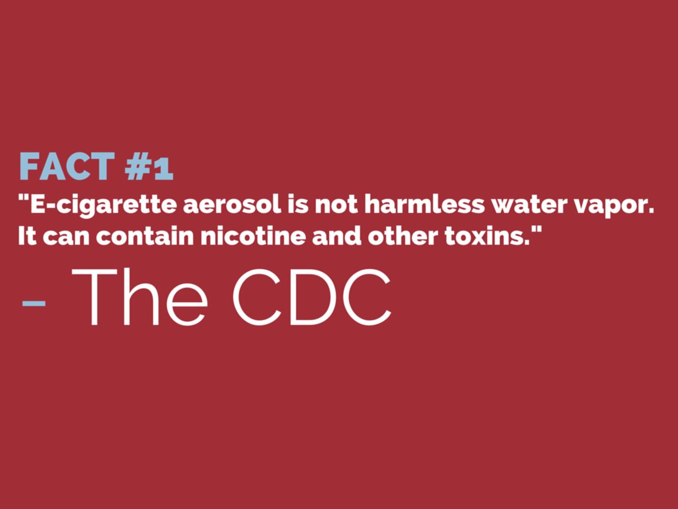 7 facts about e-cigarettes