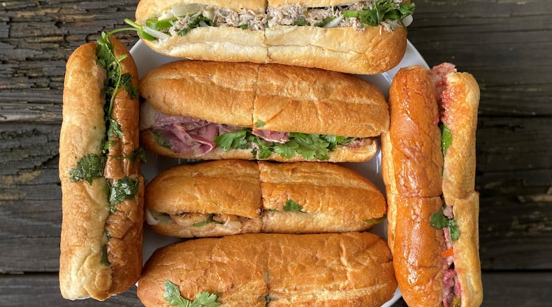 Shyla Enoul's Lobster Banh Mi serves a variety of classic Vietnamese sandwiches. Wendell Brock for The Atlanta Journal-Constitution
