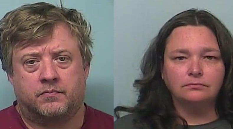 Christopher Carr (left), Christina Carr