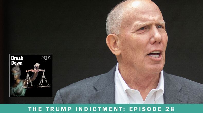 Trump lawyer Steve Sadow, seen here in 2023, renewed his call for Fulton DA Fani Willis to be disqualified. The latest episode of "Breakdown" covers that motion and other continued efforts to remove her, plus what legal efforts think of the allegations. (Michael Blackshire/Michael.blackshire@ajc.com)